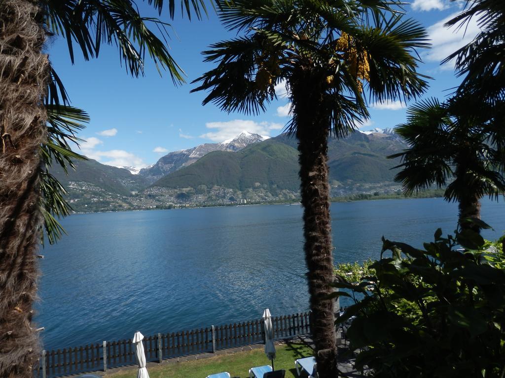 Luxerioeses Apartment 52 Viralago Mit Privatstrand Gambarogno ภายนอก รูปภาพ