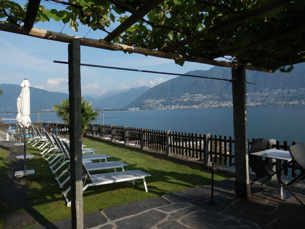 Luxerioeses Apartment 52 Viralago Mit Privatstrand Gambarogno ภายนอก รูปภาพ