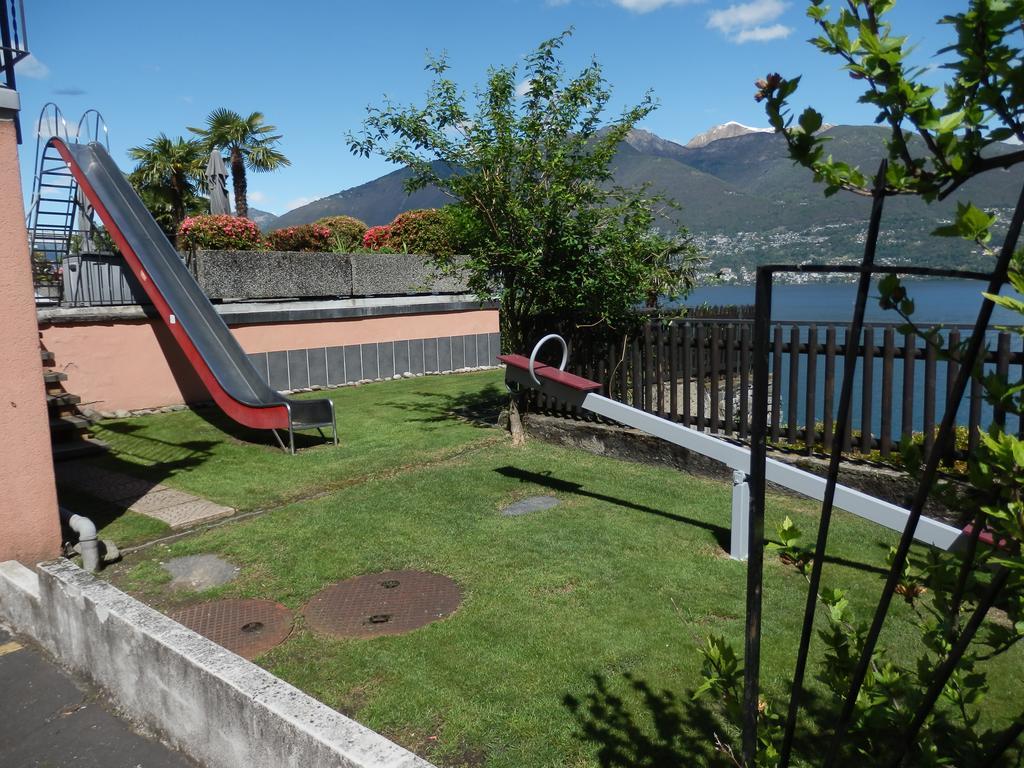 Luxerioeses Apartment 52 Viralago Mit Privatstrand Gambarogno ภายนอก รูปภาพ